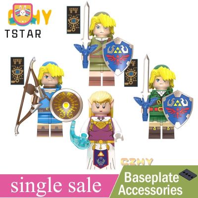 TS【ready Stock】The Legend Of Zelda Lego Minifigures Link Princess บล็อกตัวต่อเกมออนไลน์ของเล่นสำหรับเด็ก WM6053【cod】