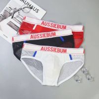 ?มาใหม่?กางเกงในชาย Aussiebum ทรงbrief ผ้าตาข่าย