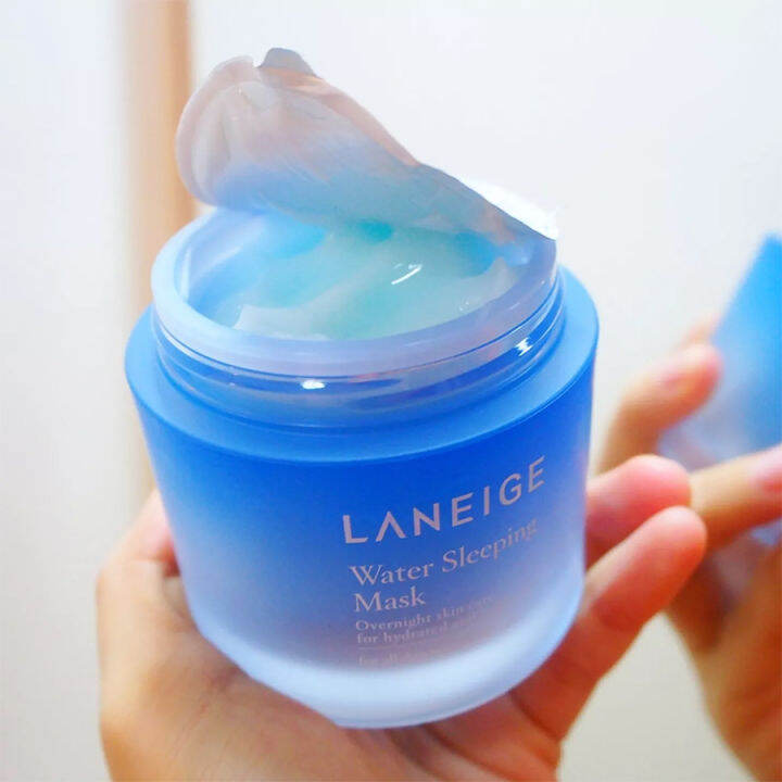 แพ็ค-2-ชิ้น-laneige-water-sleeping-mask-15-ml-สูตร-original-จำนวน-2-กระปุก-สลีปปิ้งมาส์ก-ครีม-มาส์กหน้า-มาส์กนอน-ช่วยให้ผิว-ผิวหมองคล้ํา-สินค้าพร้อมส่ง