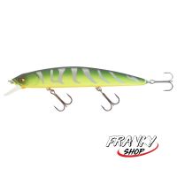 เหยื่อปลั๊กแบบกระตุกรูปปลาซิวสำหรับการตกปลาด้วยเหยื่อปลอม MINNOW JERKBAIT HARD LURE WXM JKMNW 130 SP FIRETIGER