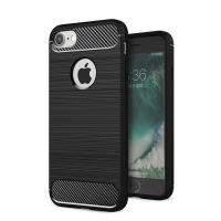 iPhone 7 Case, iPhone 8 Case, Carbon Fibre Brushed TPU Case for iPhone 7 iPhone 8