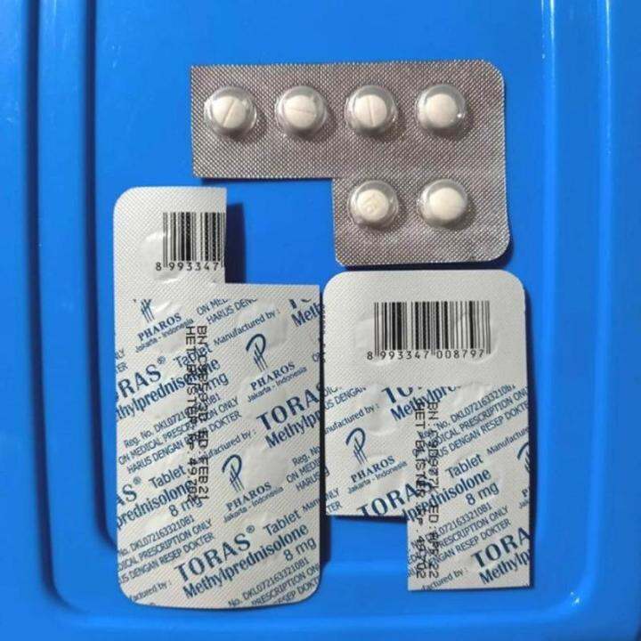 Original Toras 8mg Per Tablet | Lazada Indonesia