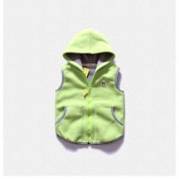 （Good baby store） Spring Autumn Boys Girls Vest Pinkycolor Warm Kids Hoodies Vest Brand Clothing Active And Leisure Fashion