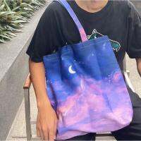 Purple night sky - ไม่มีซิบ พร้อมส่ง !! -tulip.atsun