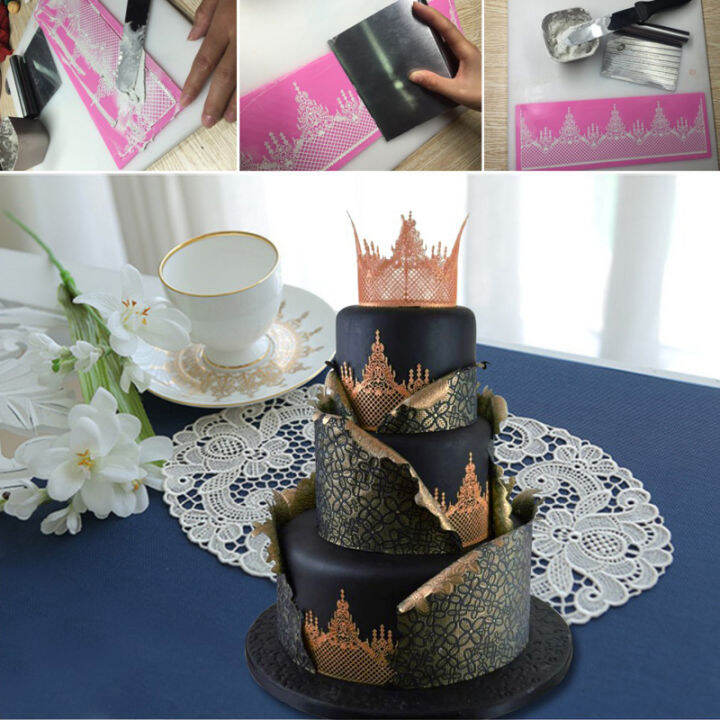 6ประเภท-fondant-แม่พิมพ์เค้กซิลิโคนแม่พิมพ์ทำขนมตกแต่ง-embossing-lace-ห้องครัวน้ำตาลงานฝีมือขนมเบเกอรี่เครื่องมือ