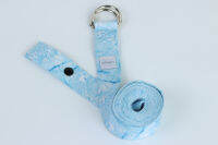 Vaken เชือกสำหรับช่วยเล่นโยคะ Marbled Strap - Blue Marbled (8 (240cm))