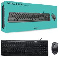 Logitech Media Combo MK-200 Thai caps keyboard + mouse