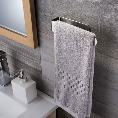 Bathroom Towel Bar Modern Towel Ring Self Adhesive Towel Rack Stick On Hand Towel Rack Stainless Steel Towel Holder