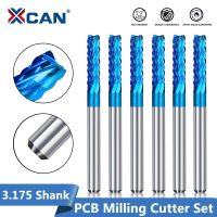 【DT】hot！ PCB Milling Cutter 10pcs 3.175 Shank 0.4-3.175mm Coated End Mills Carbide Router Bit