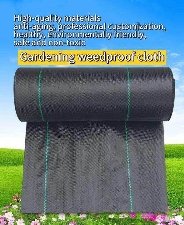 Weed control, weed cover export grade plastic mixed UV weed killing