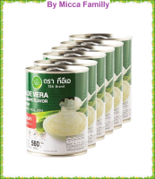 ทีอีเอ อโลเวร่ากระป๋อง วุ้นว่านหางจระเข้ ในน้ำองุ่น Aloe Vera In Grape 560 มล. x แพ็ค 6 โดย มิกซ่าวันช็อบ