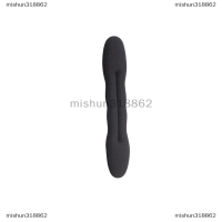 mishun318862 ฟองน้ำทำผมสีดำโดนัทม้วนผมโดนัทแหวนเมจิกโฟมโดนัทบิด