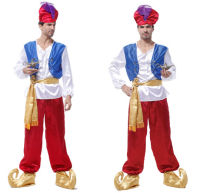 CP240 ชุดอาละดิน เจ้าชายแขก ชุดแขก อินเดีย อาหรับ เจ้าชายอาละดิน Dress for Arab Prince Aladdin Suit Aladdin and The Magic lamp Disney Costume Party Movie Cosplay Fancy Outfit