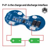 【YF】✲❖  18650 Lithium Battery Charger Protection Board 7.4V Overcurrent Overcharge Overdischarge 4A 2