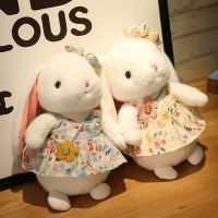 【CW】25/30/40CM Cute Rabbit Wears Skirt Plush Toys Pastoral Style Rabbit Dolls Stuffed Soft Animal Pillow Girls Nice Birthday Gift