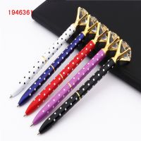 Beautiful Fashion Girl 090 All Colour Big Diamond Business officeBallpoint Pens School Stationery Supplies