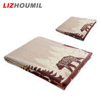 LIZHOUMIL บ้านไร่ที่มีน้ำหนักเบาผ้าห่มเนื้อผ้าฝ้ายทันสมัยผ้าห่มนุ่มพิเศษระบายอากาศที่สะดวกสบายสำหรับโซฟาแบบเตียงโซฟา