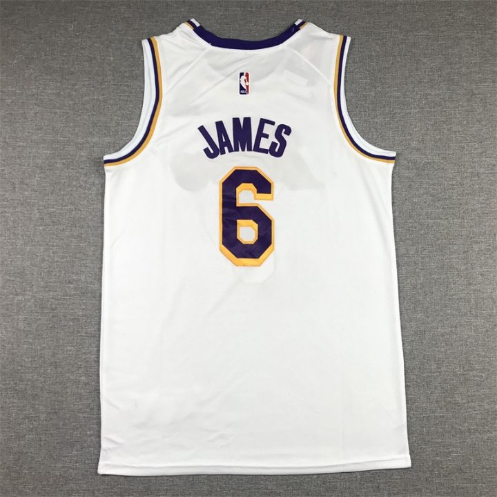 เสื้อกีฬาบาสเก็ตบอล-ลายทีม-los-angeles-lakers-lebron-james-gold-swingman-สําหรับผู้ชาย-2023