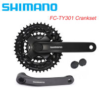 SHIMANO จานหน้า42-34-24T FC-TY301สำหรับจักรยานเสือภูเขาขนาด170มม. 3x จานจานหมุน7/6สปีดร้านขายจักรยาน