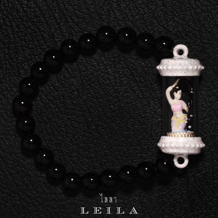 leila-amulets-พระแม่ธรณี-บีบมวยผม-รุ่นรับทรัพย์-สีเงิน-baby-leila-collection-พร้อมกำไลหินฟรีตามรูป