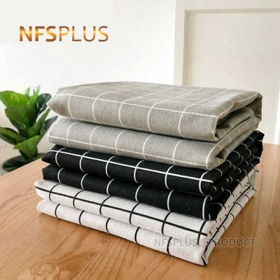 【CW】 Table Rectangular Tablecloth Dinning Wedding Cotton Cover