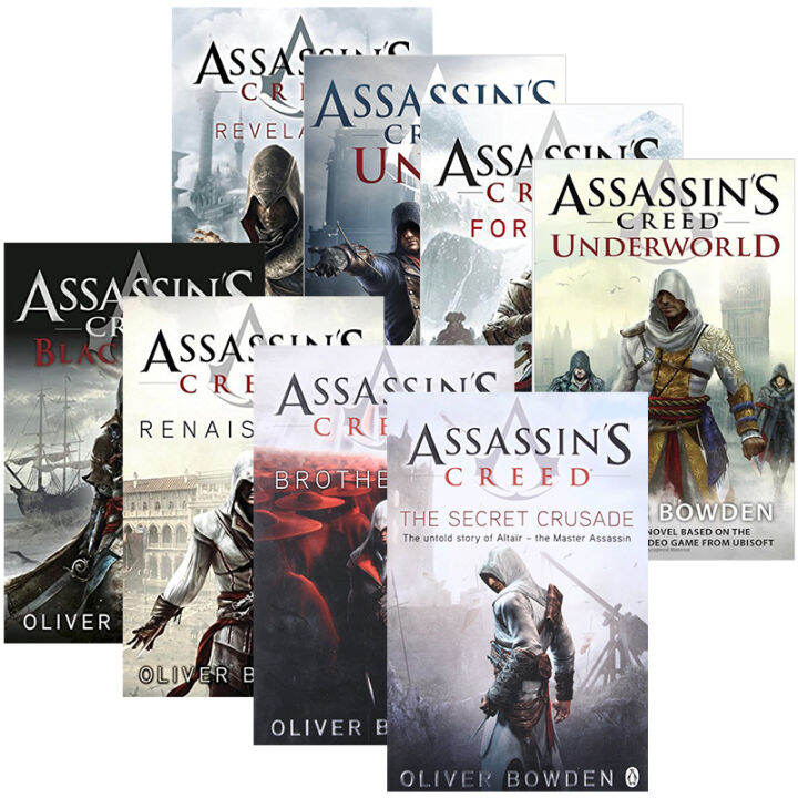 Assassin's Creed 8 volume set English original science fiction ...