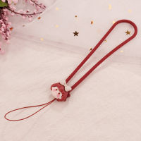 Mobile phone lanyard short liquid silicone wrist lanyard for men and women men and women lanyard bear mobile phone buckle pendant cartoon cute trinket couple models universal mobile phone shell u disk anti-lost sling Favorite babyAdd to shopping cart to