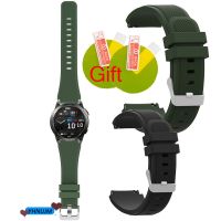 ♠❒ Silicone Strap For Zeblaze Stratos 3 Smart watch Bracelet Quick Release Belts For Zeblaze Stratos3 Screen Protector Film