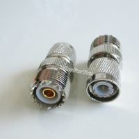 1Pcs TNC male plug to UHF female jack SO-239 straight RF Connector Converter Adapter