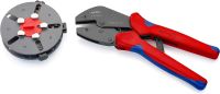 Knipex 97 33 01 KNIPEX MultiCrimp® Lever Action Crimping Pliers with changer magazine, 250mm