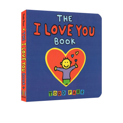 The I love you book paperboard book Taodi has a big world interpersonal communication picture book EQ cultivation picture book Todd Parr childrens family growth parent-child education