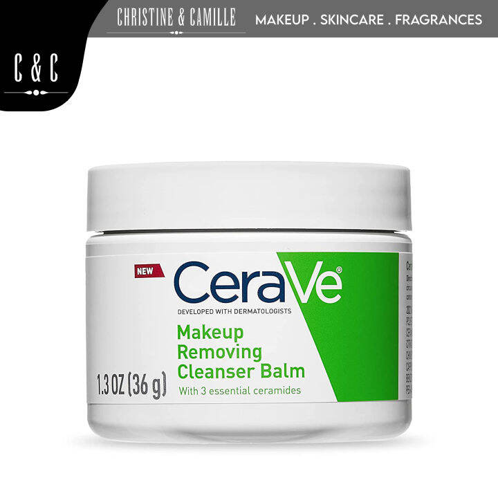 Cerave Makeup Remover Cleanser Balm 36g Suitable for All Skin Types Lazada PH