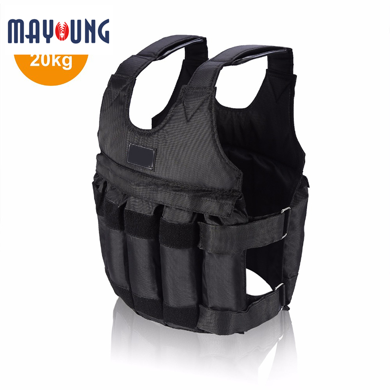 20kg/44lbs Zooboo Adjustable Weight Vest Fitness Training Gym Exercise Training 