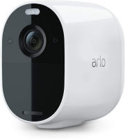 Arlo Essential Spotlight Camera - 1 Pack - Wireless Security, 1080p Video, Color Night Vision, 2 Way Audio, Wire-Free, Direct to WiFi No Hub Needed, Works with Alexa, White - VMC2030 White 1 Camera Standard