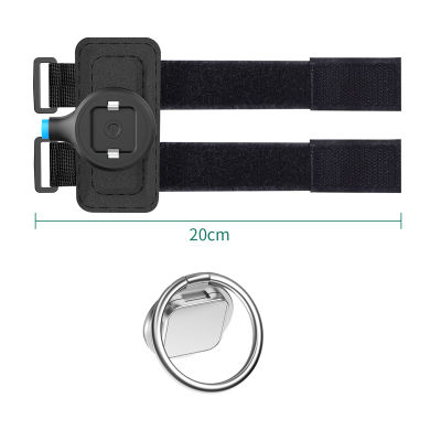 LINGYOU Golf Cart Railing Strap Mount for Universal Cell Phone with Ring Finger Holder 2 in 1 Accessories for Golf Cart