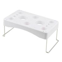 Piping Bag Stand Cake Decorating Icing Bag Holder Tray Stand Multi-hole Bag Rack Icing Shelf Foldable Cake Cream Decorating Pastry Bag manner