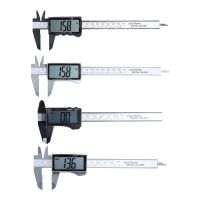 [QQL Hardware Tools]100/150มม. อิเล็กทรอนิกส์ขนาดเล็ก Digital Caliper เมตริก Imperial System Convertion เครื่องมือวัดแบบเต็มหน้าจอ Vernier Caliper