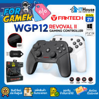 ?FANTECH WGP12 REVOLVER II?Wireless 2.4Ghz Gaming Controller จอยเกมมิ่งไร้สายระบบ X-input คอนโทรลเลอร์ ?รับประกัน 2ปี