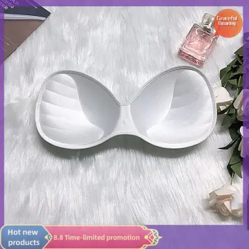 Swimsuit Padding Inserts Women Clothes Accessories Foam Triangle Sponge Pads  Chest Cups Breast Bra Bikini Inserts Chest Pad