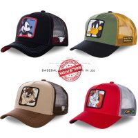 COD tjjs079 Cap Men Topi Lelaki Disney series Disney series MINNIE black Baseball Cap Youth Hip Hop Tide Card Mesh Snapback Caps