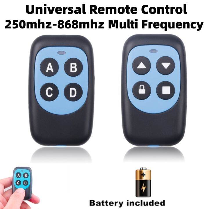 multi-frequency-250-868mhz-auto-copy-remote-control-duplicator-for-home-electric-garage-door-gate-opener-433-315-mhz-fixed-code