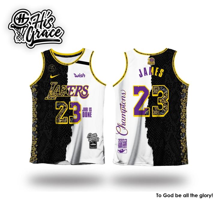 Lebron James Lakers Full Sublimation Jersey