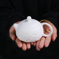 【hot】△ and Embossed 220ml porcelain with filter Kung