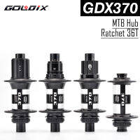 GOLDIX GDX370จักรยาน Hub Sealed Bearing Center ล็อคดิสก์เบรกตรงดึง32หลุม Ratchet 36T BOOST MTB Hub สำหรับ Shimano