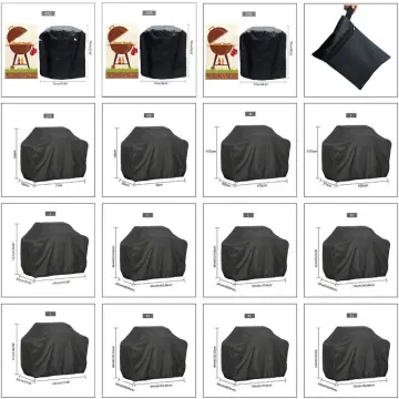 BBQ Grill Barbecue Cover Outdoor Anti-Dust Waterproof Heavy Duty Charbroil  Outdoor Rain Protective Grill Cover BBQ Accessories