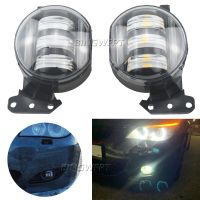 ไฟหน้ารถมอเตอร์ไซค์แบบ LED ไฟตัดหมอกสไตล์ใหม่สำหรับ BMW E60 E90 E63 E46 323I 325I 525I DRL อุปกรณ์เสริมรถยนต์ไฟตัดหมอกการขับขี่