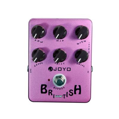 Guitar Pedal British Sound effect pedal  (Amplifier Simulator) JF-16 Free Connector and Mooer guitar knob