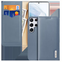 Dux Ducis Original Luxury Real Genuine Leather Wallet Case For Samsung Galaxy S22 S21 Fe Plus Ultra Card Holder Phone Cover