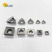 Hot Selling 10PCS/BOX SPMG060204-SL001 CNC Processing Aluminum Lathe Blade U Drill Insert Carbide Insert SP Type Lathe Accessories Tool