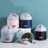 【CW】♧☑  New Large-capacity Multifunctional Drawstring Make Up Cases Storage Cylindrical